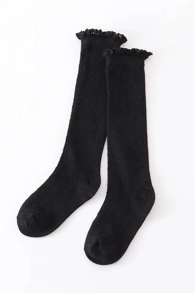Lace Knee High Socks