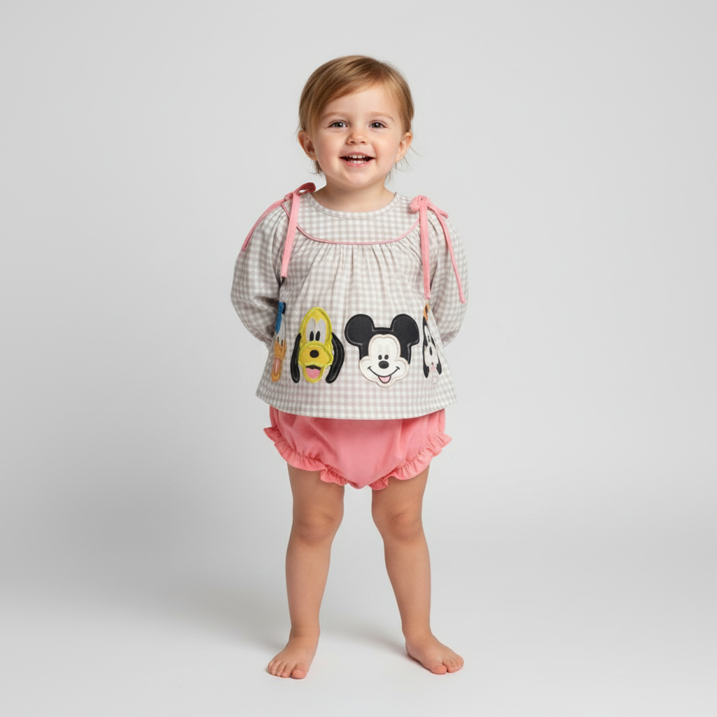 Magical Character Applique Bloomer Set