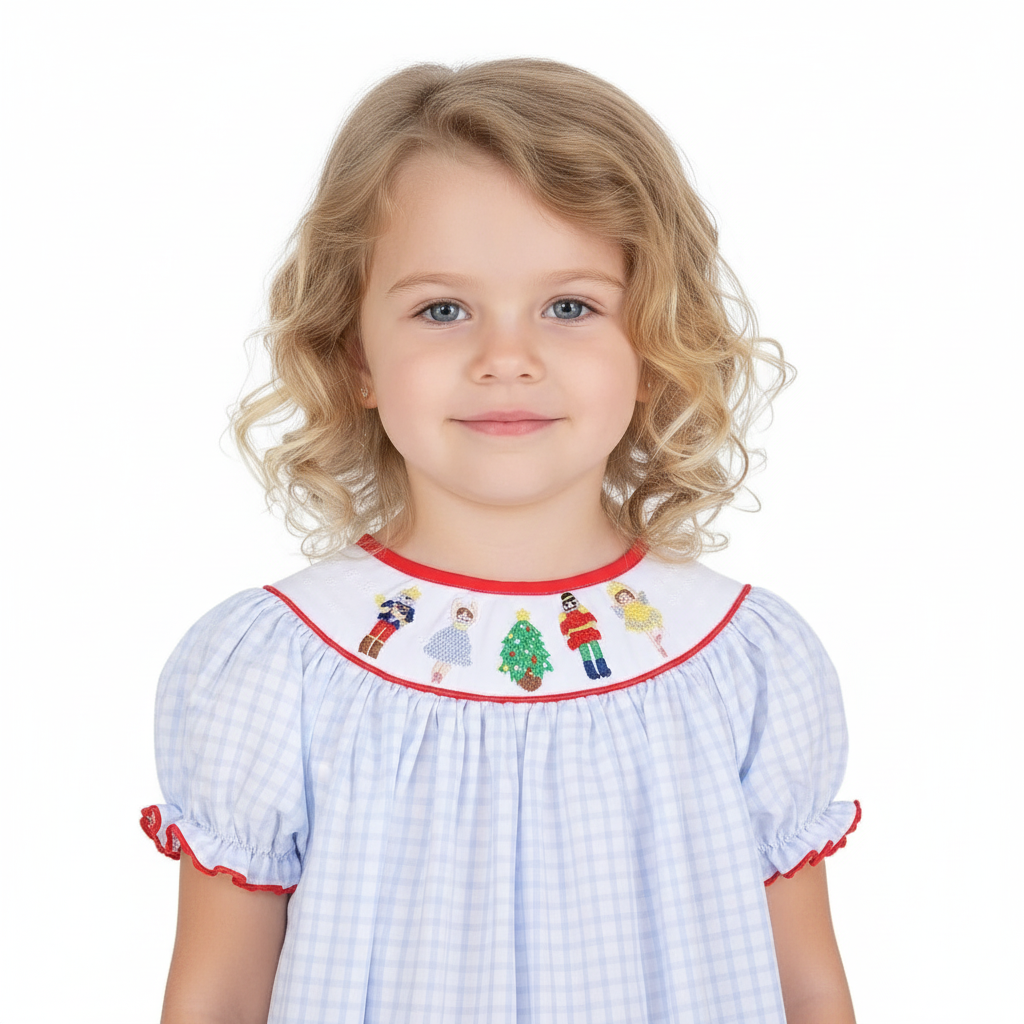 Hand Smocked Nutcracker Ballet Dress