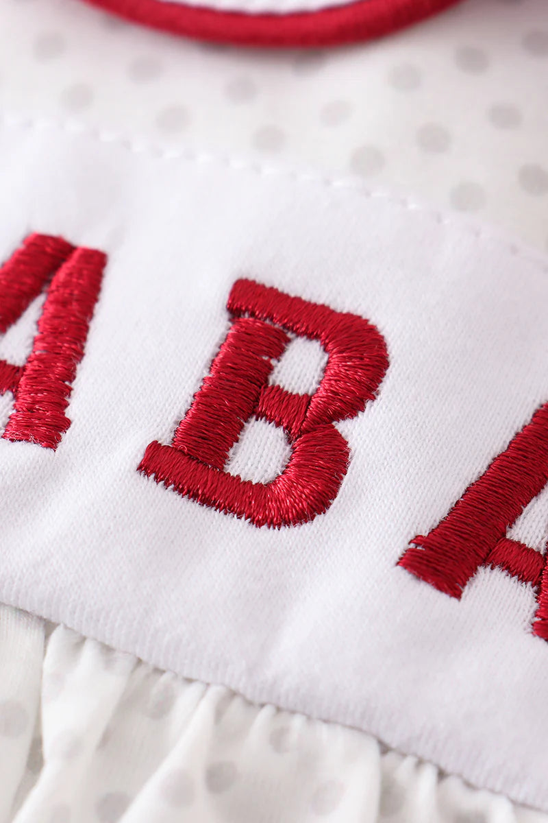 Alabama Roll Tide Embroidered Dress