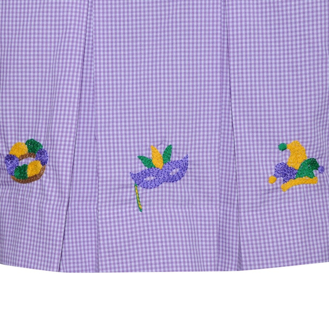 Reese Girl Bloomer Set-Mardi Gras