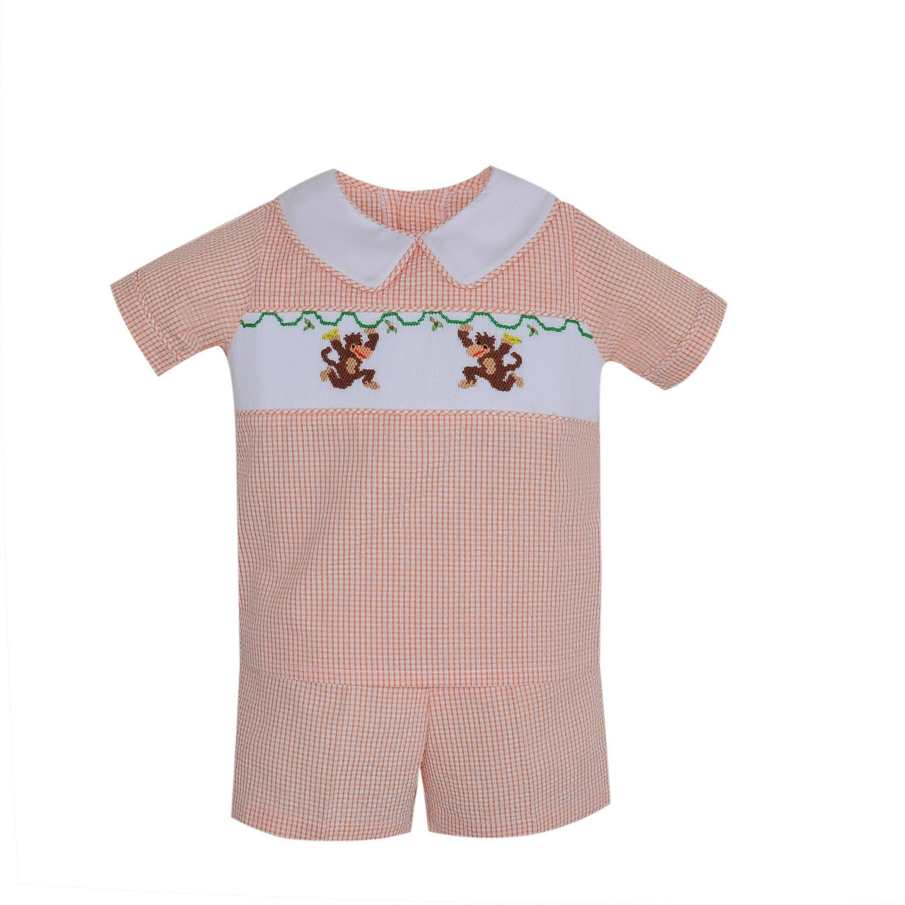 Max Boy Short Set-Monkey