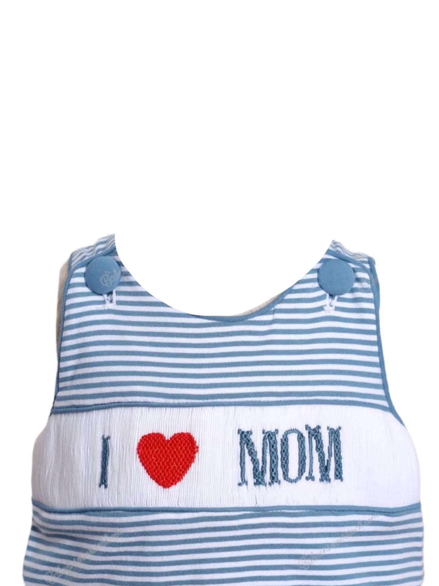 I Love MOM boy bubble