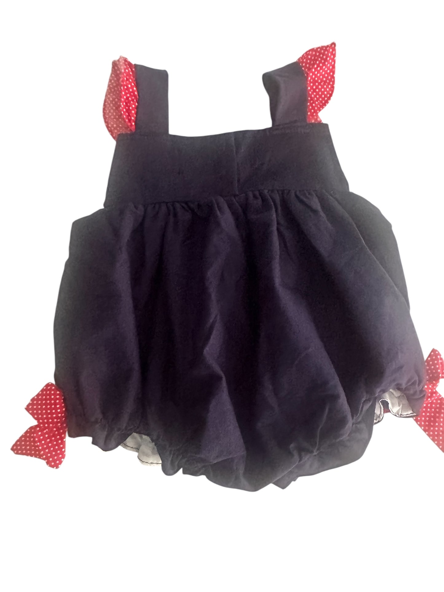 Snow White and friends handsmocked bubble