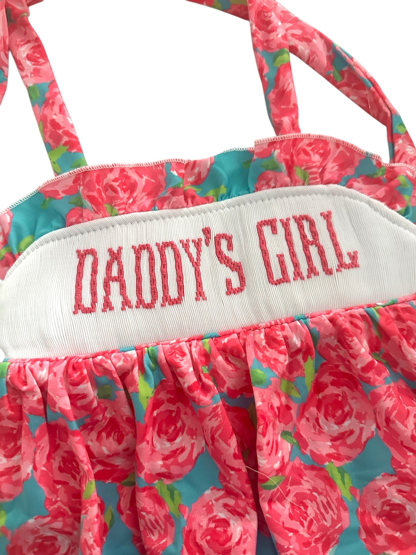 Daddy’s girl handsmocked bubble