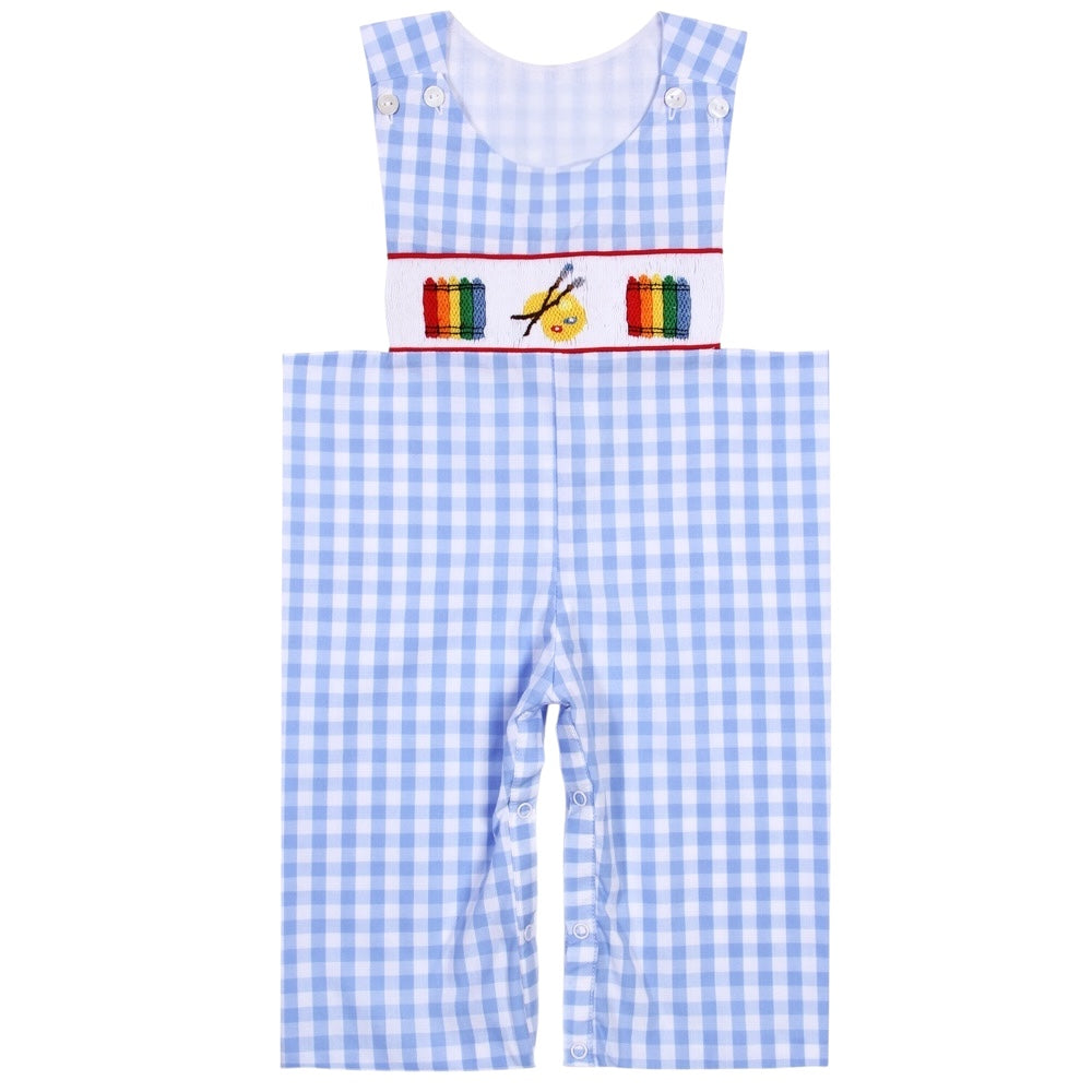 Hand Smocked Boys School Longall