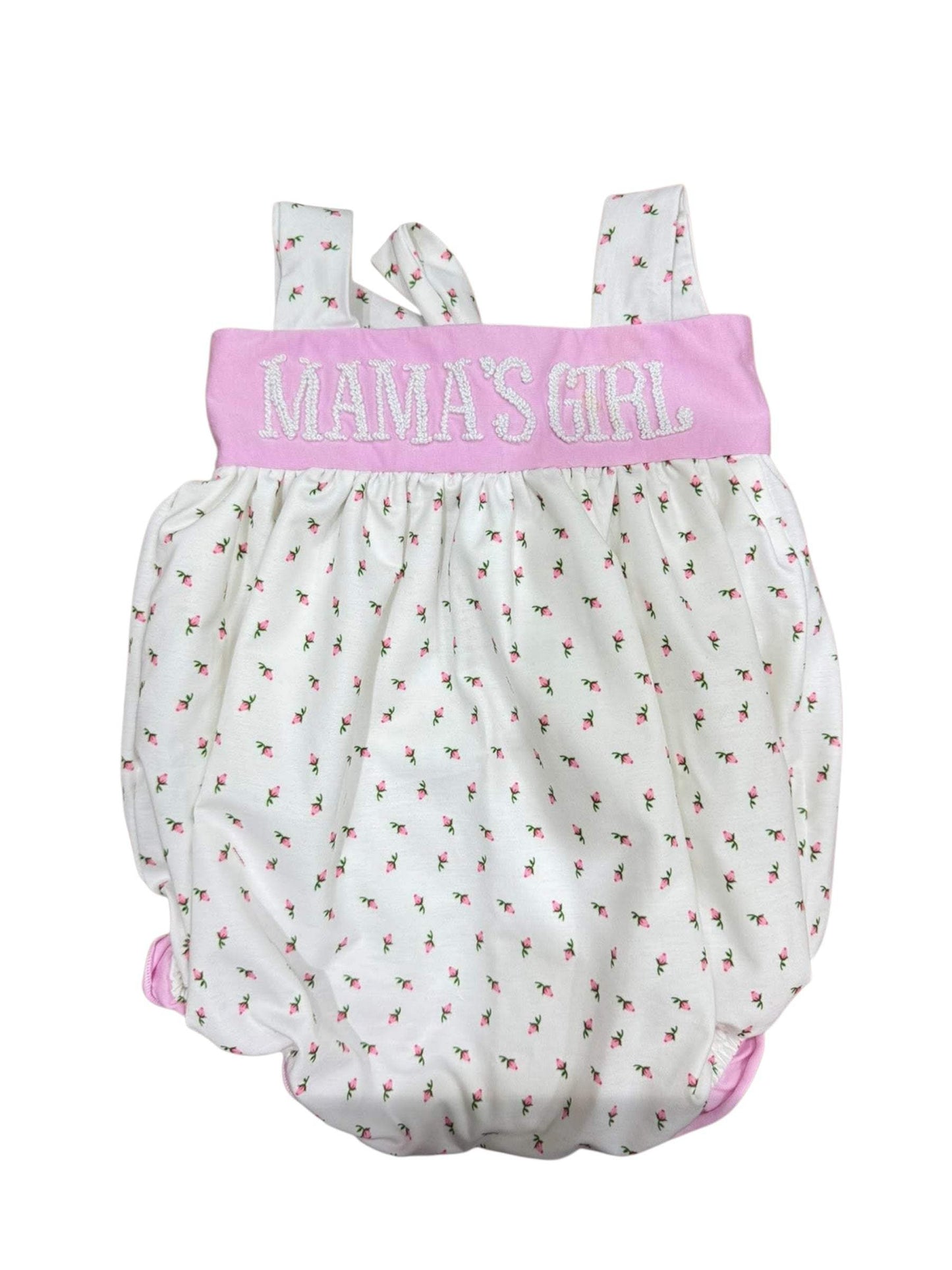 Mama’s Girl French knot floral bubble