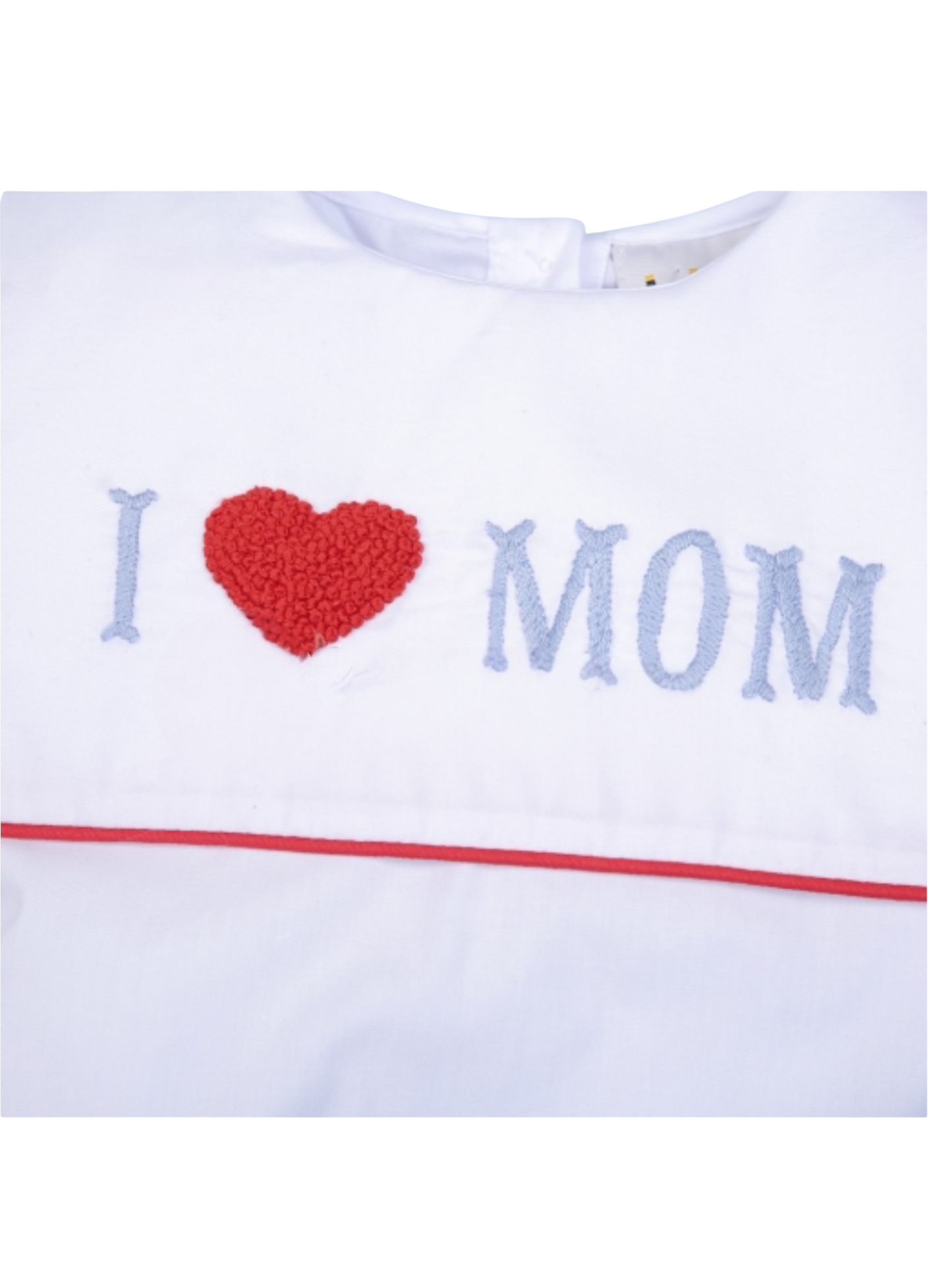I Love MoM Boy Short Set