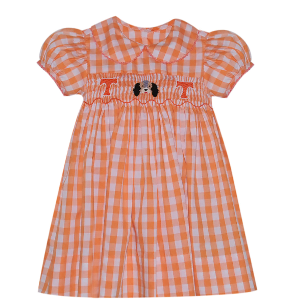 Tennessee Smocked Smokey Dog Dress Dress