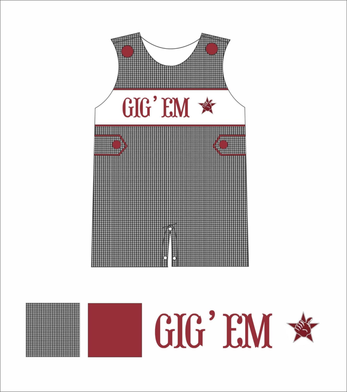 Gig Em Shortall Texas AM