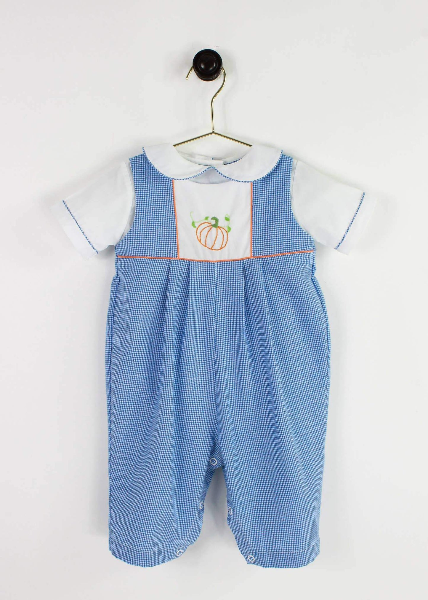 Pumpkin Embroidered Longall