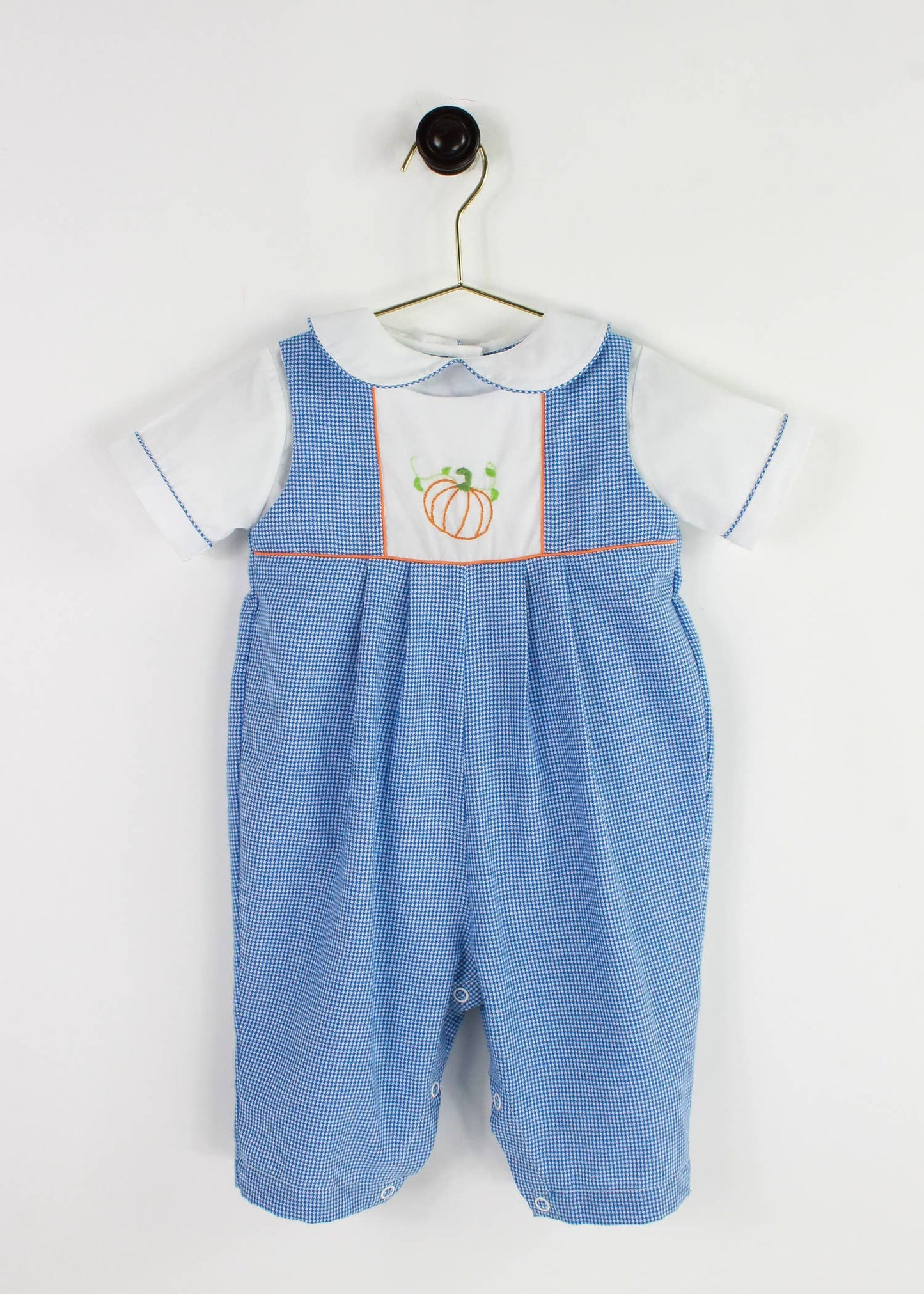Pumpkin Embroidered Longall