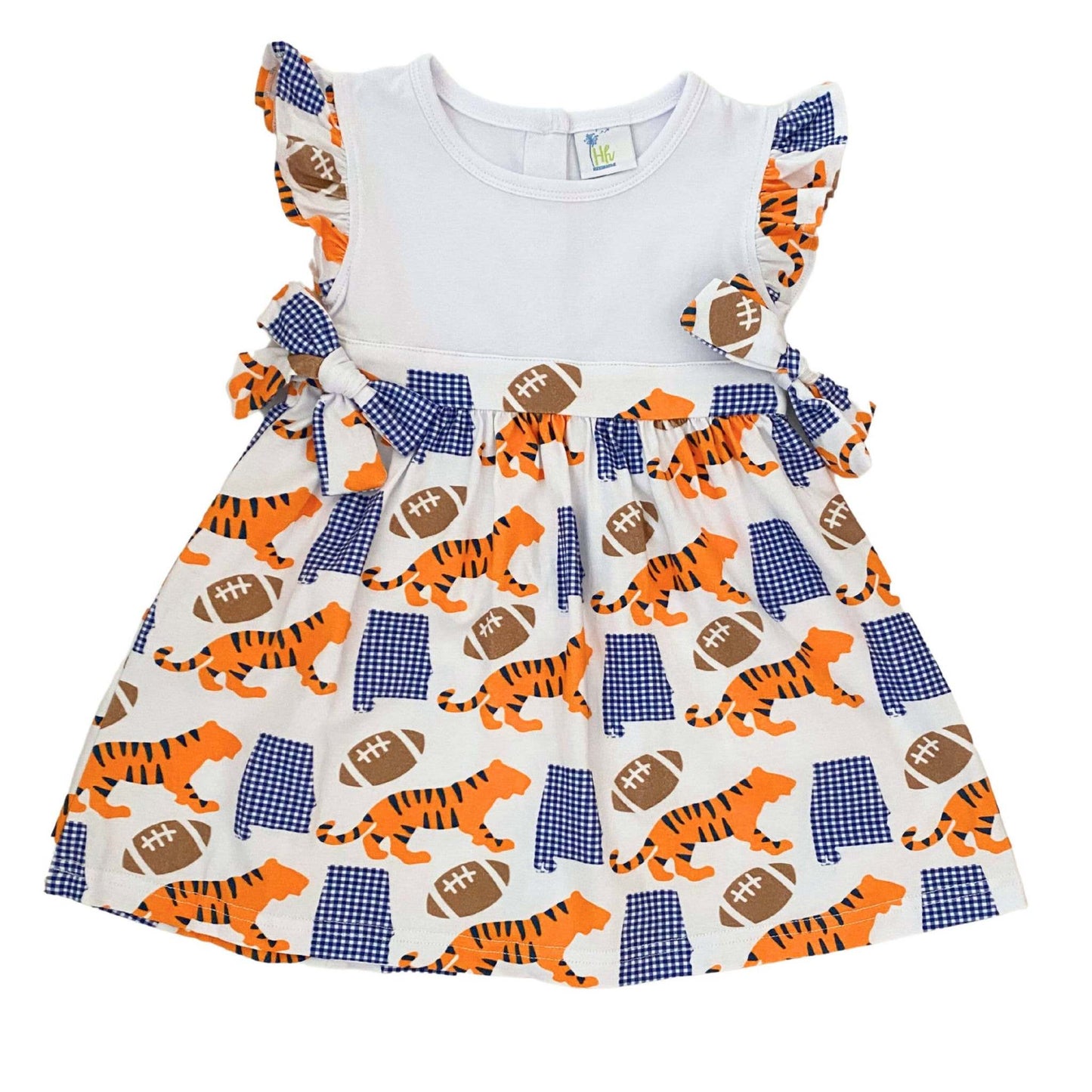 Tiger Football Dress-Auburn