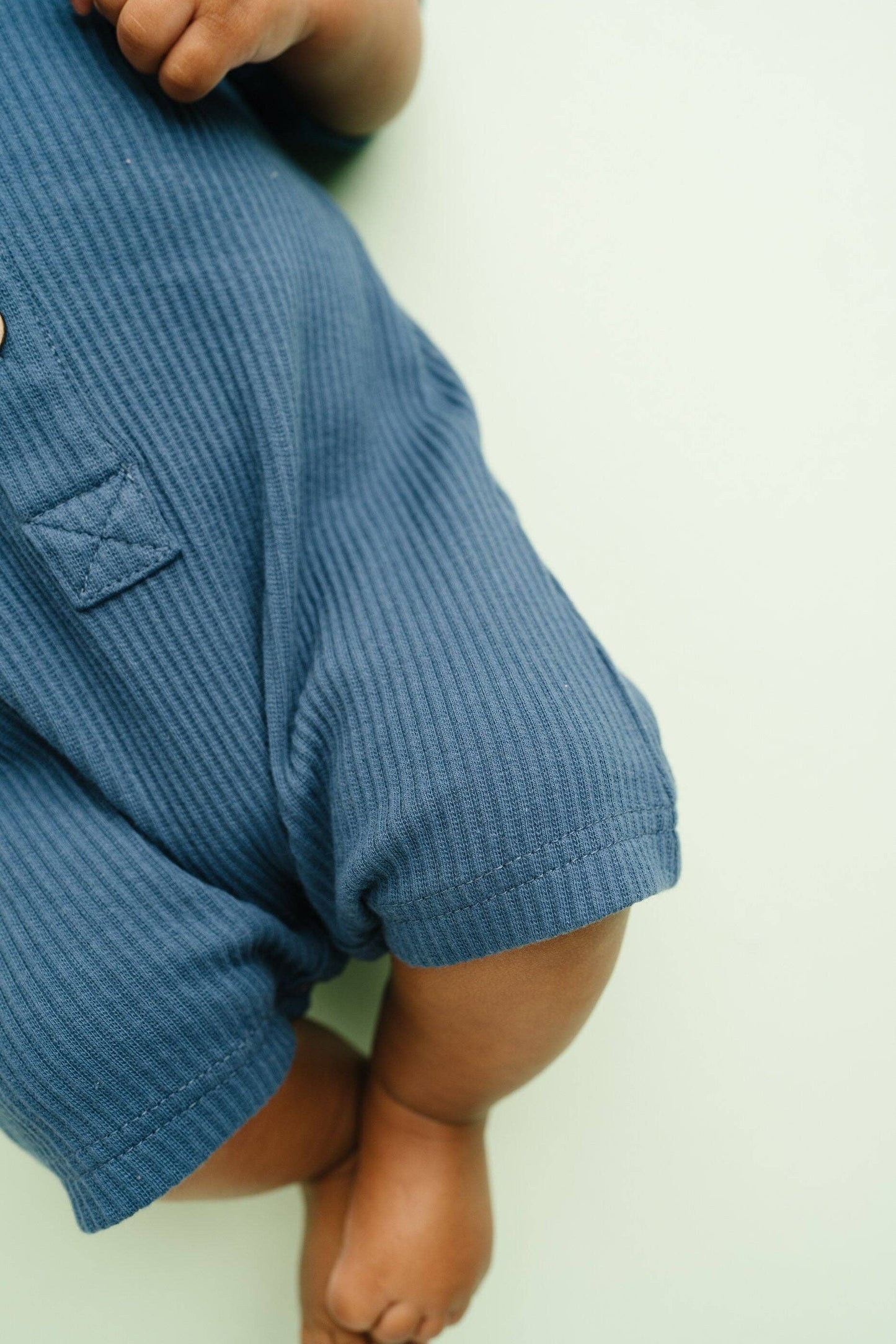 Twilight Short Ribbed Romper