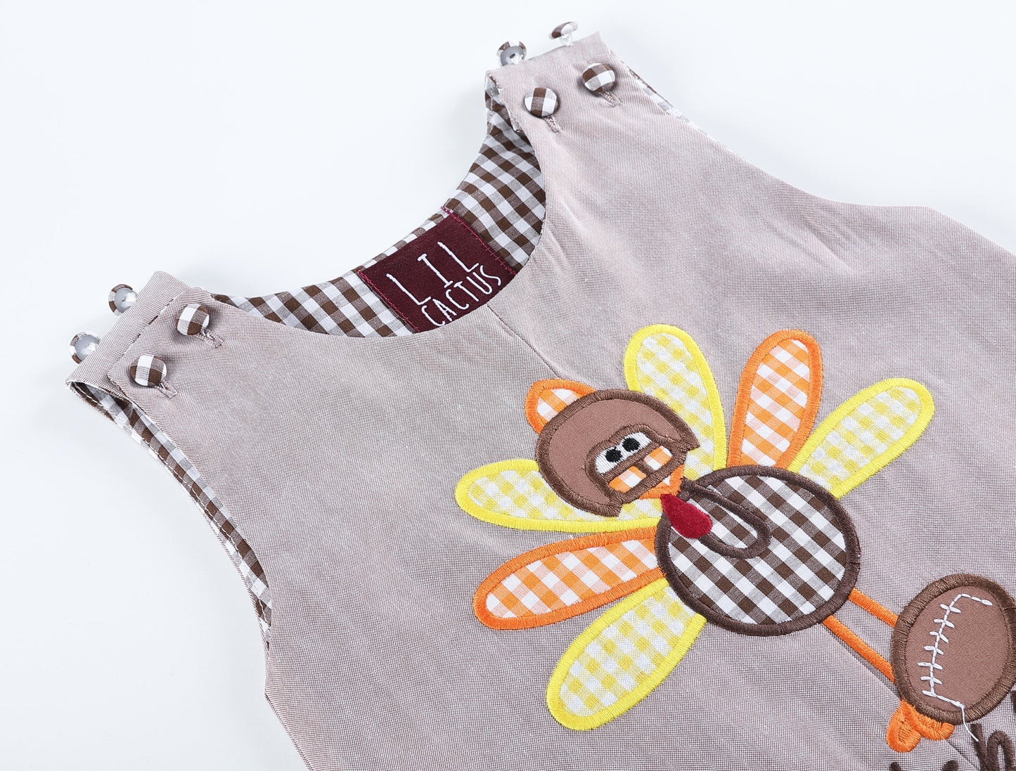 Happy Thanksgiving Turkey Overalls