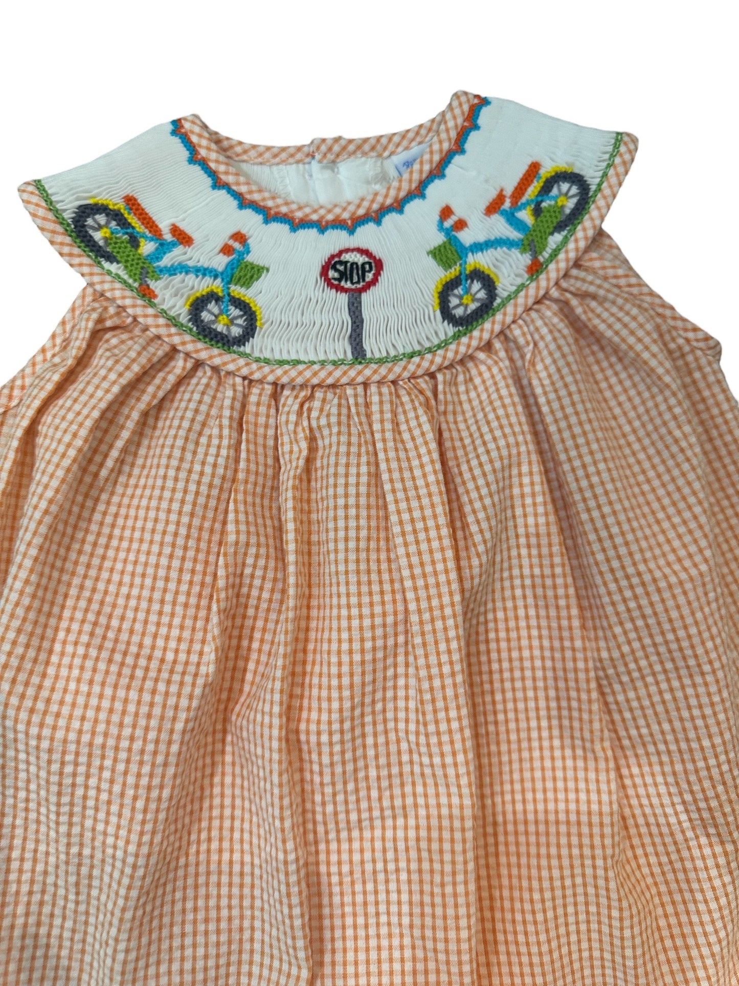 Smocked Bicycle Dress