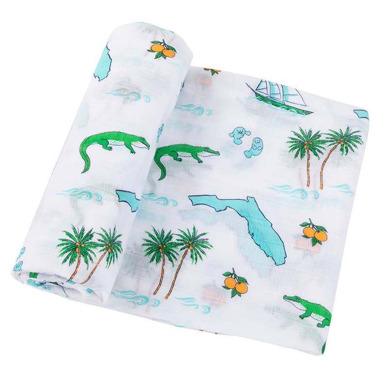 Florida Swaddle Blanket (Unisex) full