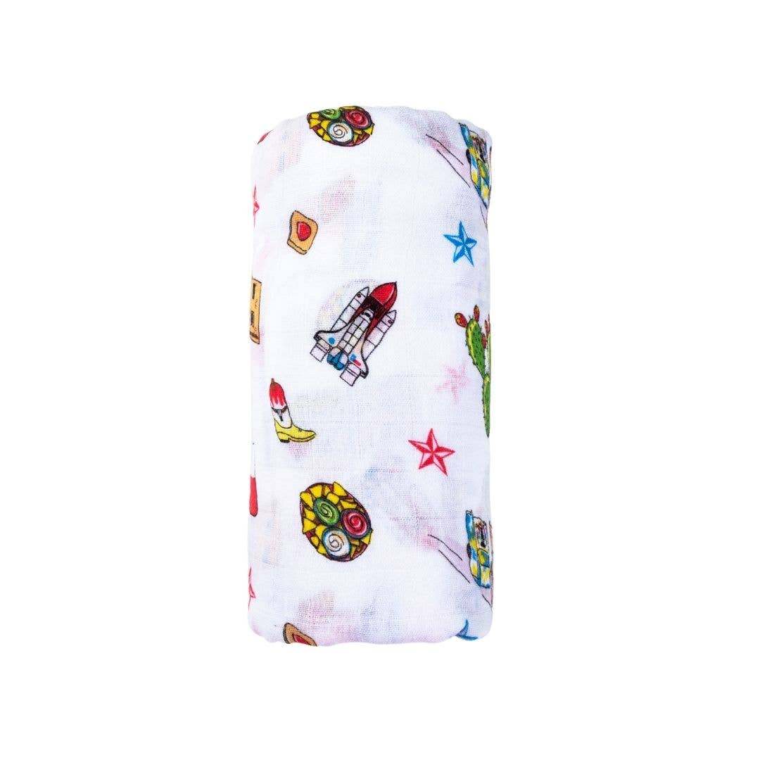 Texas Baby Swaddle Blanket (Unisex)