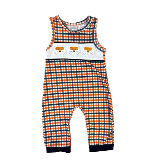 Tiger Gameday Romper-Auburn