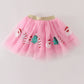 Pink Christmas sequin tutu skirt