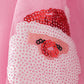 Pink Christmas sequin tutu skirt