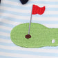 Boys Striped Embroidered Golf Shirt