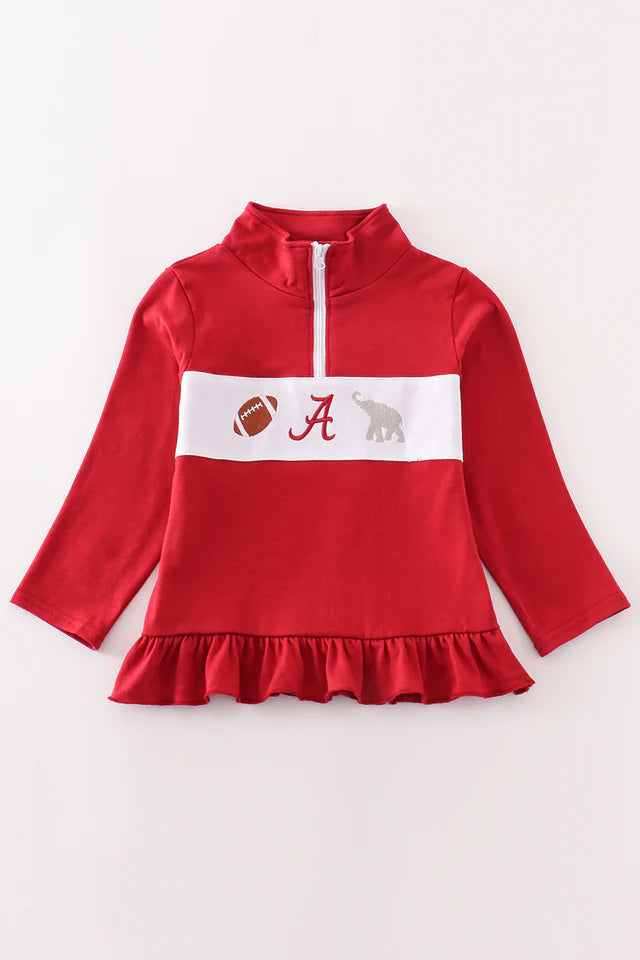 Alabama embroidery girl pullover