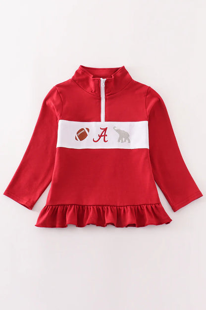 Alabama embroidery girl pullover