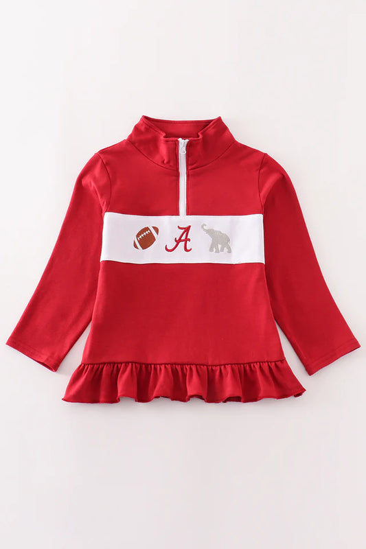 Alabama embroidery girl pullover