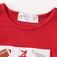 Alabama embroidery girl shorts set