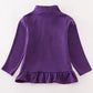 LSU embroidery girl pullover