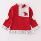 Maroon Alabama french knot girl pullover