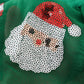 Green Santa Claus sequin tutu skirt