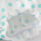 DOT CHICK EMBROIDERY SMOCKED BUBBLE