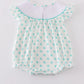 DOT CHICK EMBROIDERY SMOCKED BUBBLE