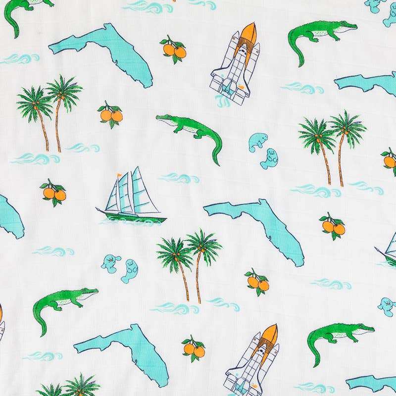 Florida Swaddle Blanket (Unisex) full
