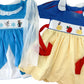 Smocked Snowy White Princess Dress