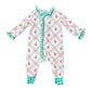 Ruffle Buttflap - Peaches Plaid