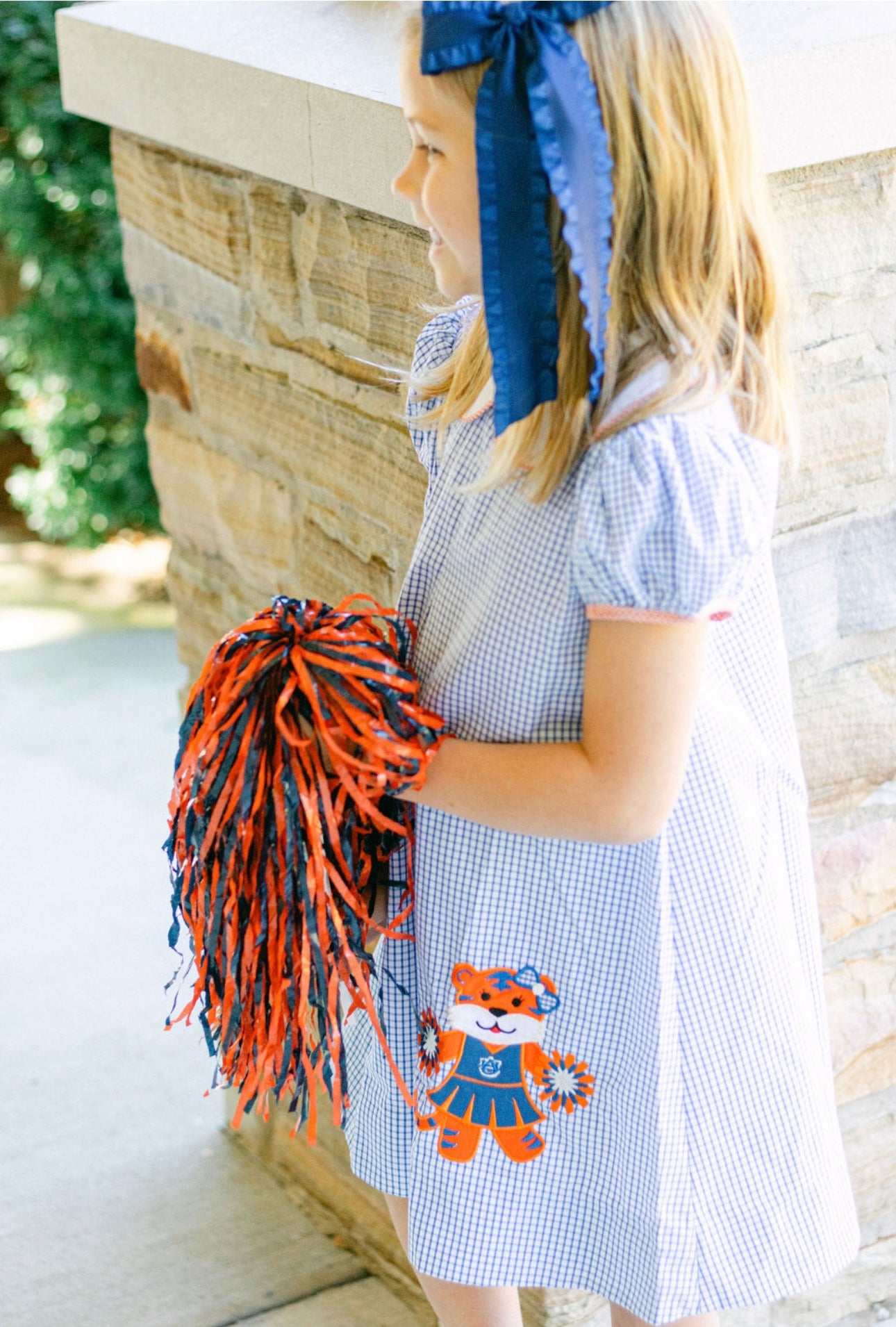 Auburn  Tiger Cheer Gameday Applique Dress