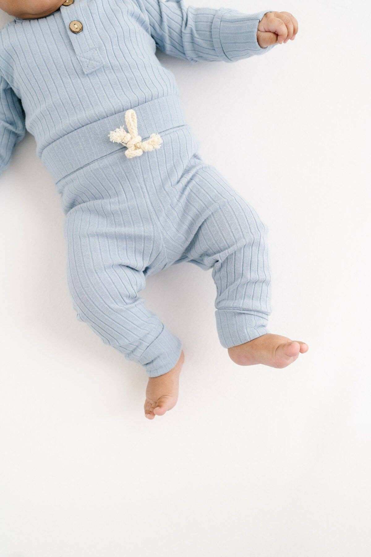 Fog Ribbed Bodysuit Set