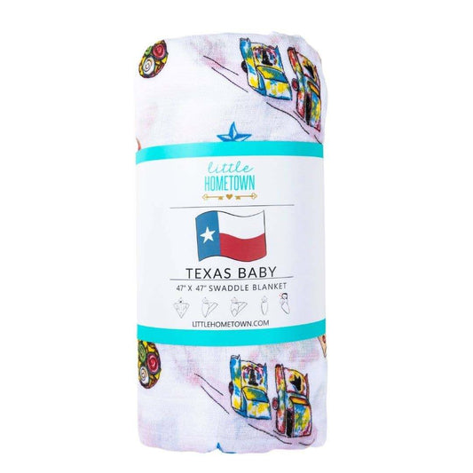 Texas Baby Swaddle Blanket (Unisex)