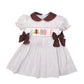 Handsmocked Gobble Turkey Dress