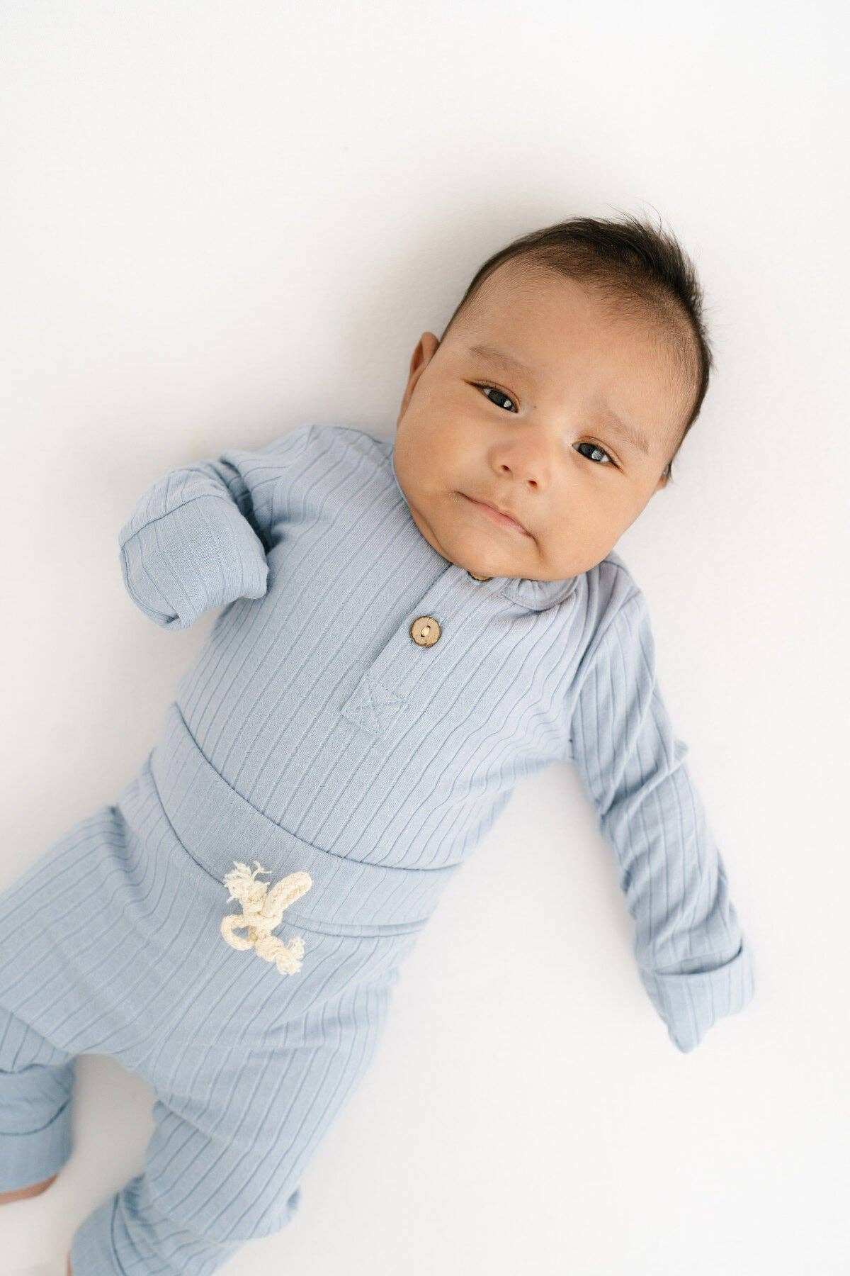 Fog Ribbed Bodysuit Set