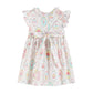 Pink and White Birthday Girl Smocked Dress