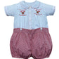 Candy Cane Button Bloomer