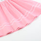 Pink Candy Heart Smocked Bishop Dress