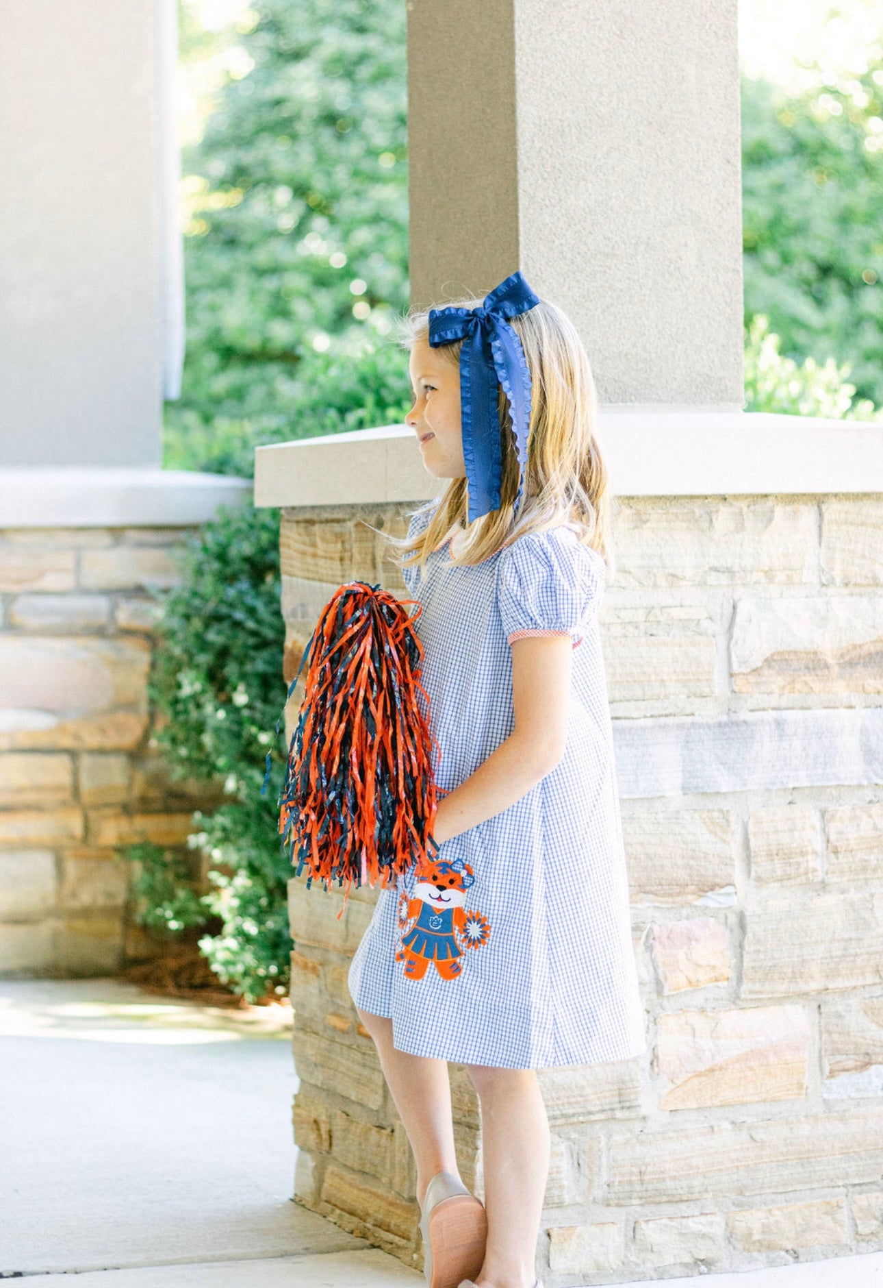 Auburn  Tiger Cheer Gameday Applique Dress