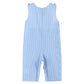 Light Blue Gingham Game Day Overalls