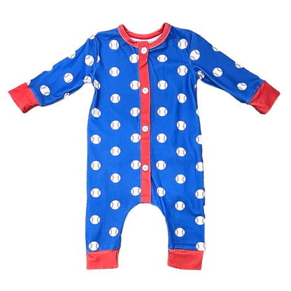 Baseball Buttflap Pajamas
