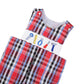 Adorable Hand smocked tools boy shortall